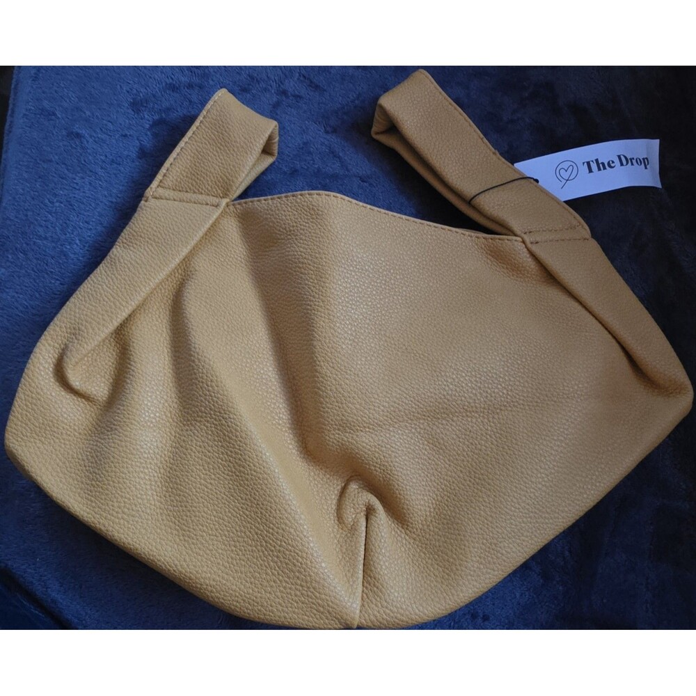 CUTE Brand New THE DROP Tote Bag MUSTARD Yellow PURSE 9in NWT